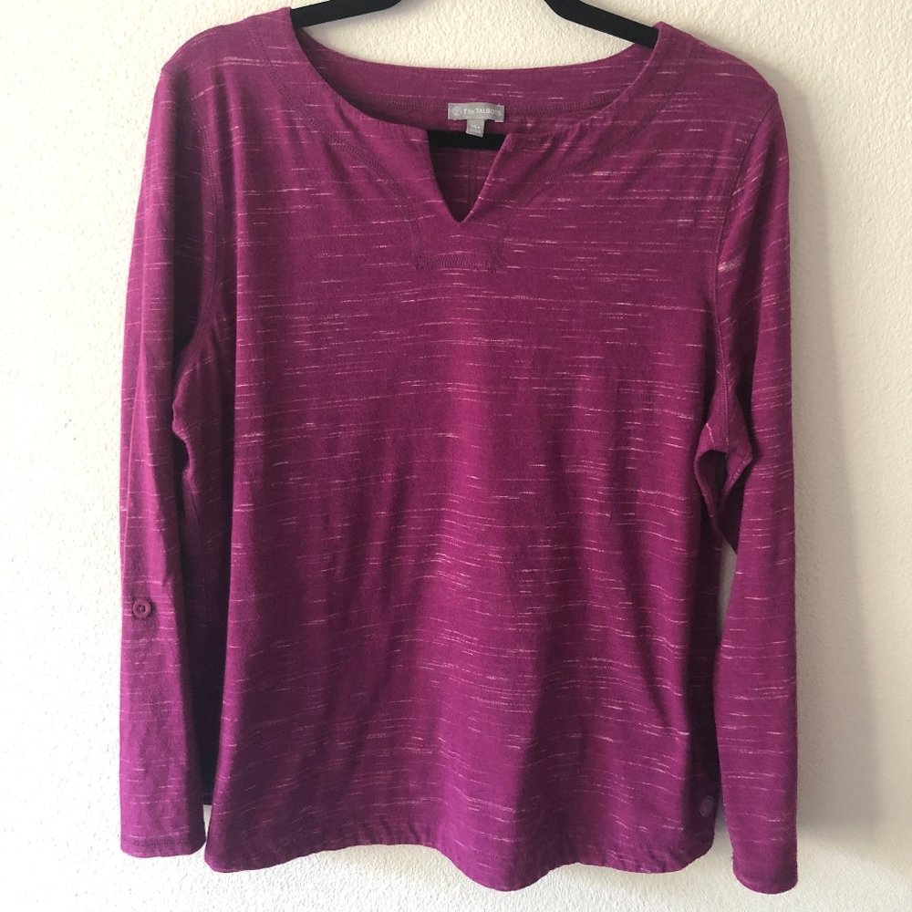 Talbots Magenta top, size XL Petite